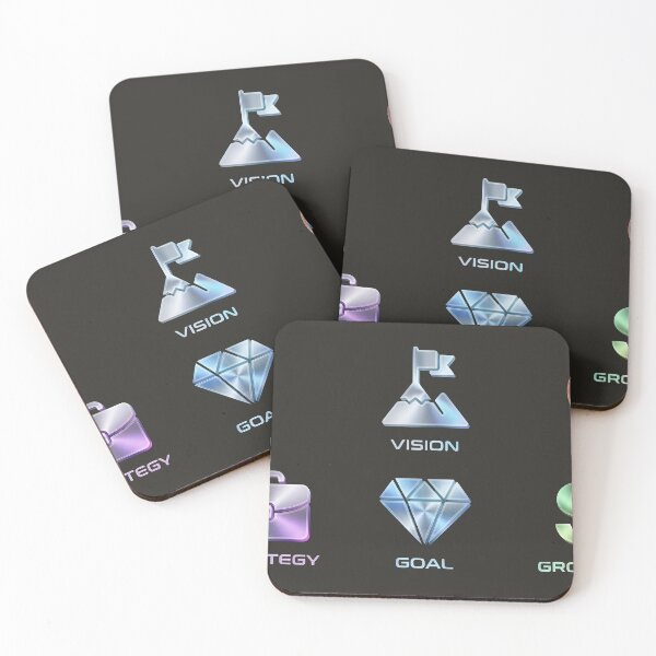 Item preview, Business strategy and growth concepts with mission vision values icons designed and sold by Creative88Art.