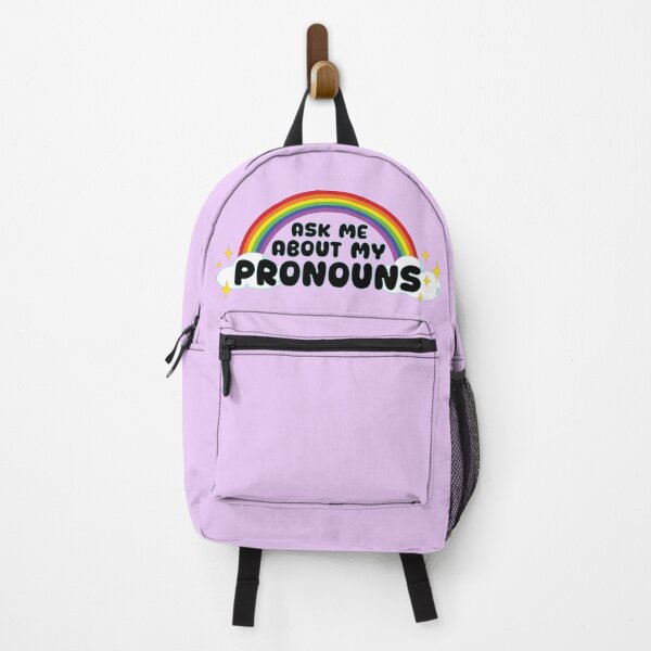 Item preview, Ask Me About My Pronouns designed and sold by Alrkeaton.