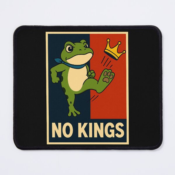 Item preview, Frog No Kings Shirt Men Women No Kings In America designed and sold by yartyartyart.
