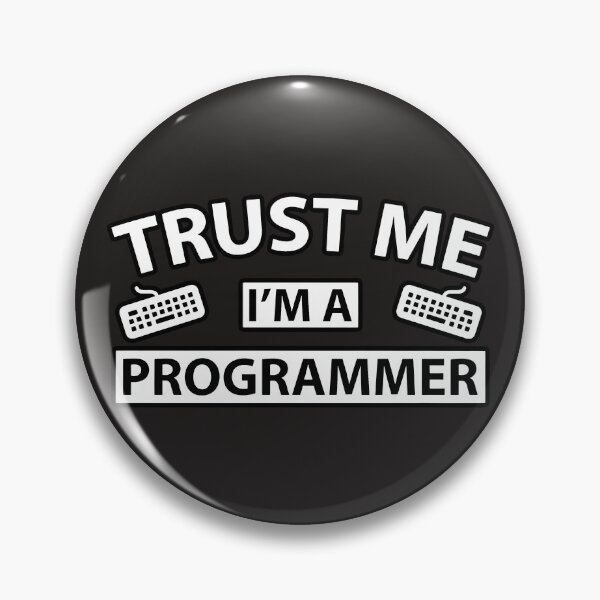 Item preview, Trust Me I am a Programmer Professional Tech Design designed and sold by Zenith Design.