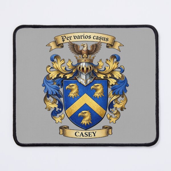 Item preview, The Casey Family Coat of Arms designed and sold by BagTown Clans.