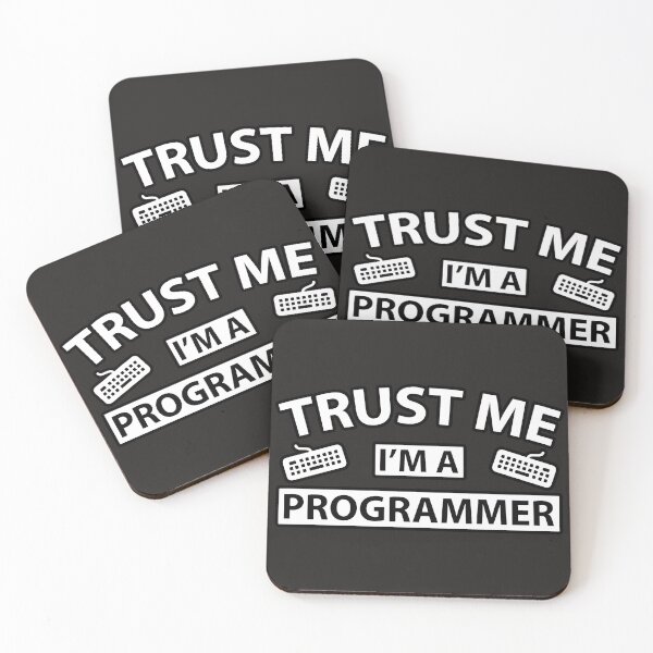 Item preview, Trust Me I am a Programmer Professional Tech Design designed and sold by Zenith Design.