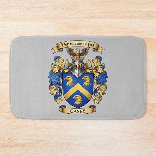 Item preview, The Casey Family Coat of Arms designed and sold by BagTown Clans.