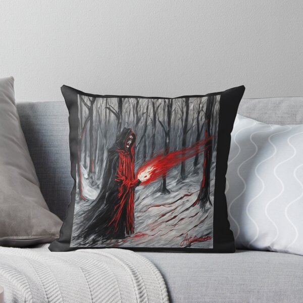 Item preview, Black Metal Torch in Frozen Forest designed and sold by Artisticanvas.
