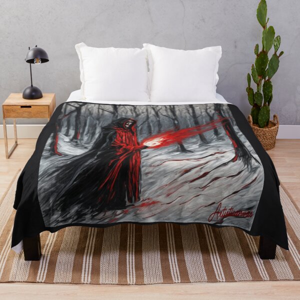 Item preview, Black Metal Torch in Frozen Forest designed and sold by Artisticanvas.