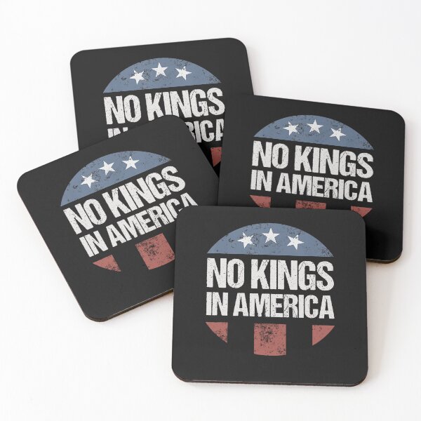 Item preview, No Kings in America Vintage Patriotic No Kings designed and sold by yartyartyart.
