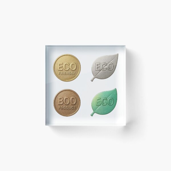 Item preview, Eco friendly badges and labels for sustainable products designed and sold by Creative88Art.
