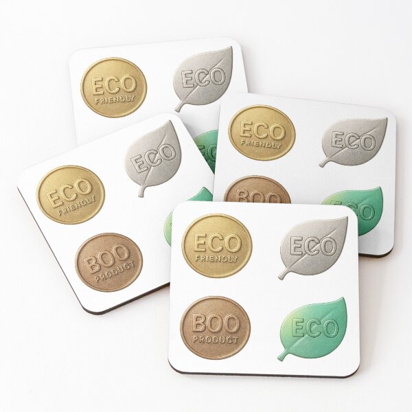 Item preview, Eco friendly badges and labels for sustainable products designed and sold by Creative88Art.