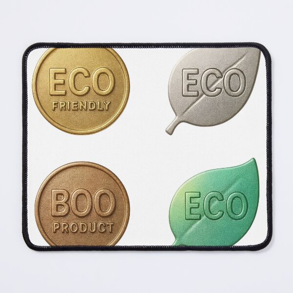 Item preview, Eco friendly badges and labels for sustainable products designed and sold by Creative88Art.