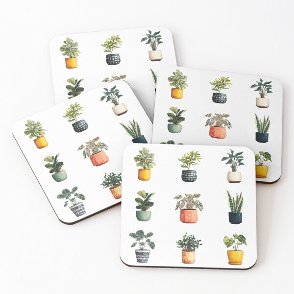 Item preview, Cute Indoor Plants designed and sold by bubblyrainbow.