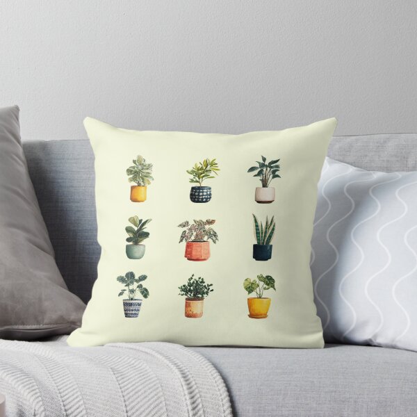 Item preview, Lindas plantas de interior designed and sold by bubblyrainbow.