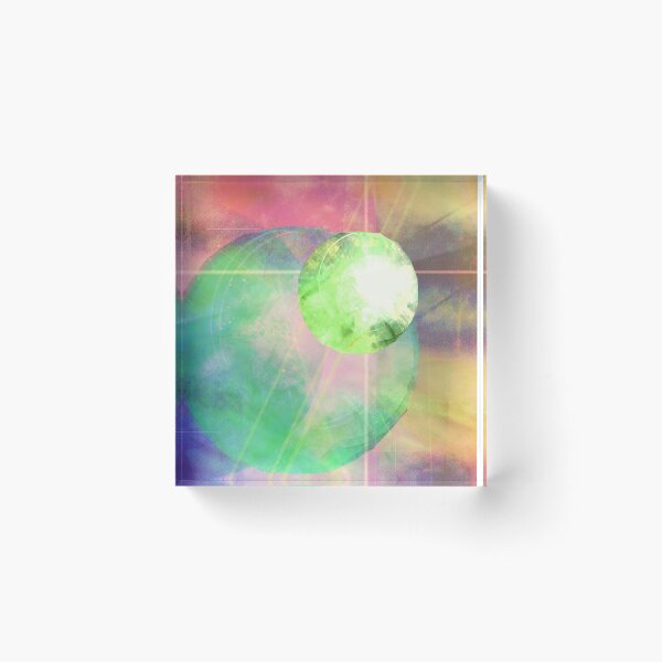 Item preview, "The Two Strange Worlds" designed and sold by Spaceart9.