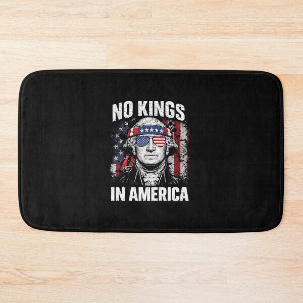 Item preview, No Kings in America Since 1776 Distressed USA Flag No Kings designed and sold by yartyartyart.