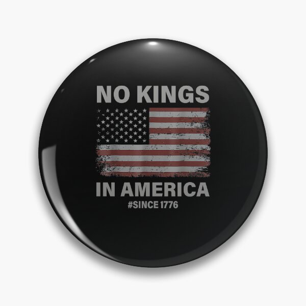 Item preview, No Kings in America Since 1776 Vintage America Flag No Kings designed and sold by yartyartyart.