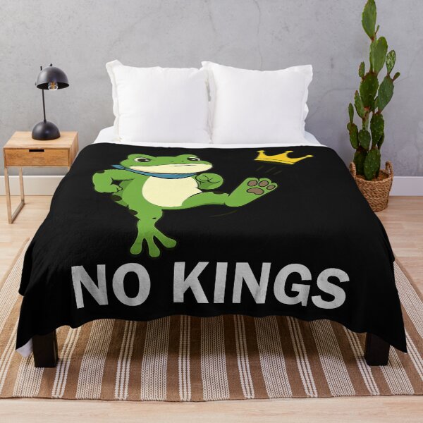 Item preview, No Kings Shirt Men Women Portland Frog Protest designed and sold by yartyartyart.