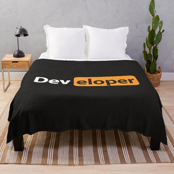 Item preview, Developer Logo Style Funny Modern Programmer Design designed and sold by Zenith Design.