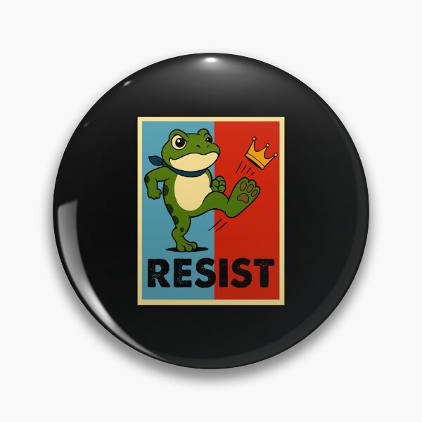 Item preview, Portland Frog Protest Shirt for Men and Women No Kings designed and sold by yartyartyart.