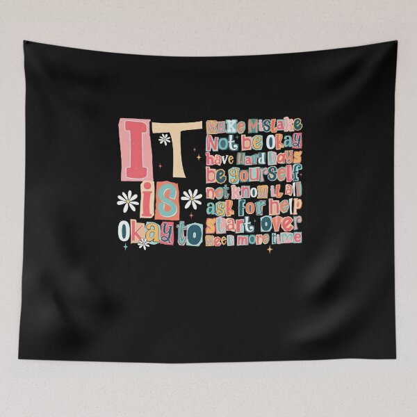 Item preview, It's Okay to Make Mistakes Be Yourself designed and sold by Szekeresrenato.