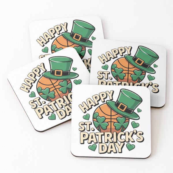 Item preview, Lucky Irish Basketball Theme St. Patrick’s Day designed and sold by QuiteOrbit.