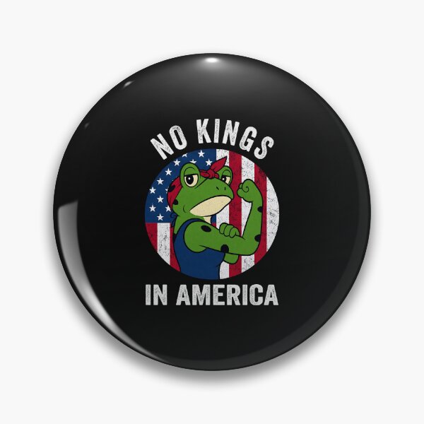 Item preview, No Kings Shirt women Frog Protest No Kings In America designed and sold by yartyartyart.