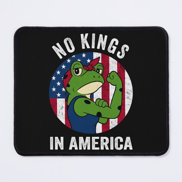 Item preview, No Kings Shirt women Frog Protest No Kings In America designed and sold by yartyartyart.