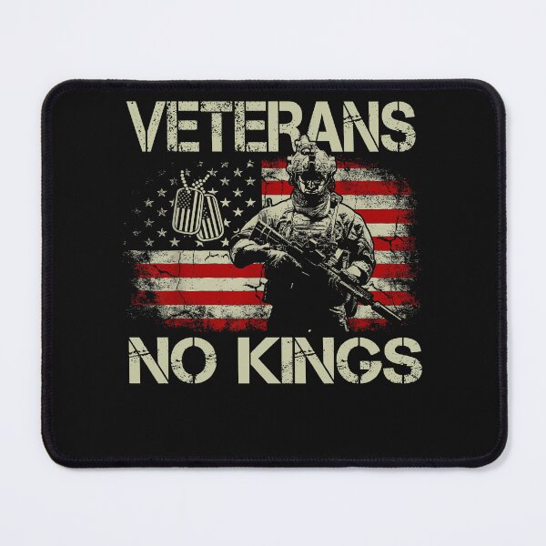 Item preview, No Kings Veterans Shirts For Men Patriotic America Flag No Kings designed and sold by yartyartyart.