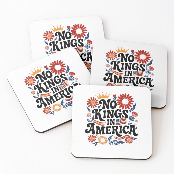 Item preview, No King In America shirt Men Women Floral 4th july No Kings designed and sold by yartyartyart.