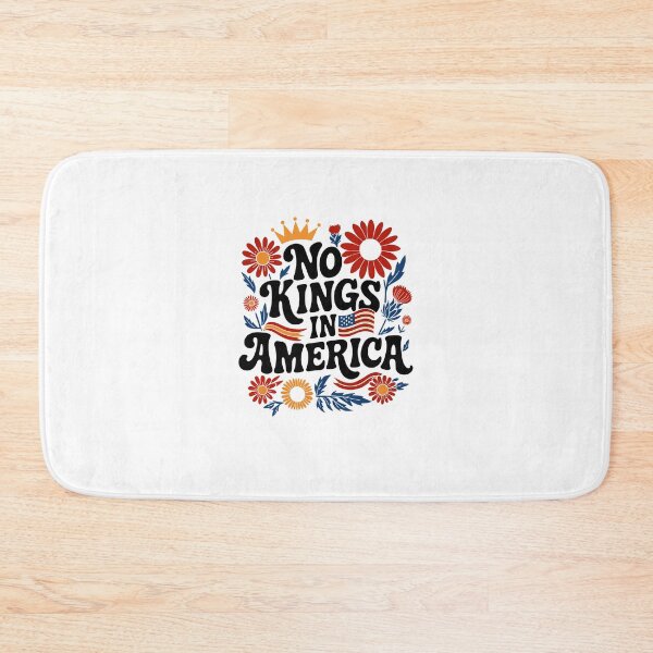Item preview, No King In America shirt Men Women Floral 4th july No Kings designed and sold by yartyartyart.