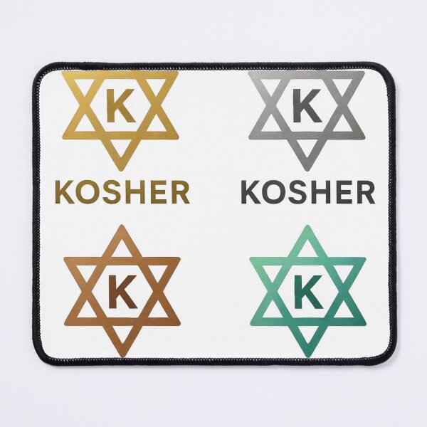 Item preview, Kosher certification symbols in various metallic colors designed and sold by Creative88Art.