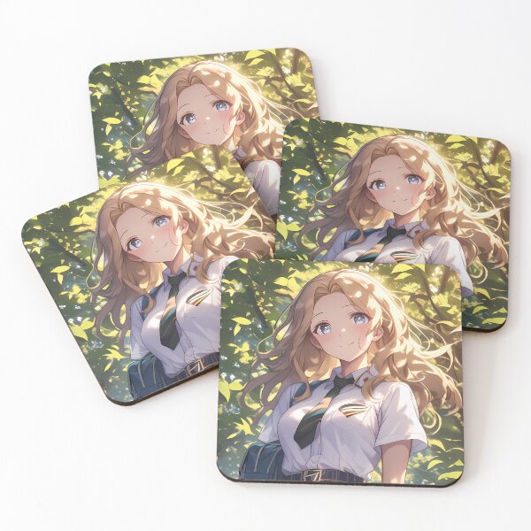 Item preview, Kay Girls Und Panzer Sunny Day School Uniform Golden Hour designed and sold by PMartistStudio.