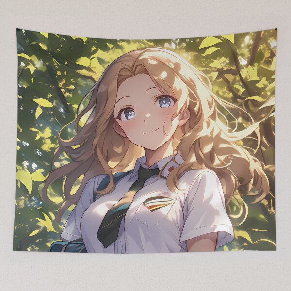 Item preview, Kay Girls Und Panzer Sunny Day School Uniform Golden Hour designed and sold by PMartistStudio.