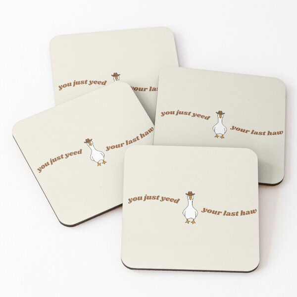 Item preview, Silly Goose Cowboy, You Just Yeed Your Last Haw, Funny Goose Lover Gift designed and sold by breannehope.