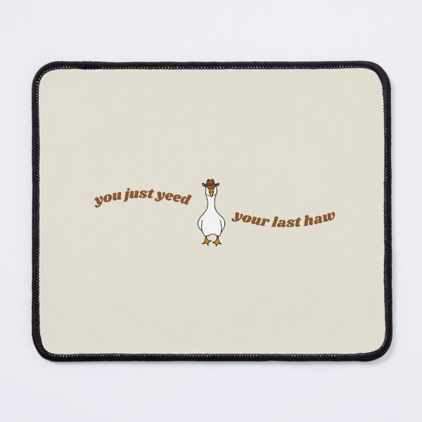 Item preview, Silly Goose Cowboy, You Just Yeed Your Last Haw, Funny Goose Lover Gift designed and sold by breannehope.
