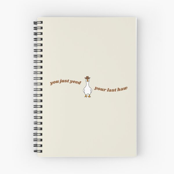 Item preview, Silly Goose Cowboy, You Just Yeed Your Last Haw, Funny Goose Lover Gift designed and sold by breannehope.