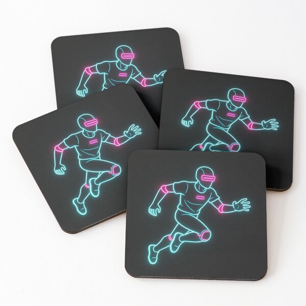 Item preview, Cyberpunk Neon Retrofuturistic Runner designed and sold by PopNInk.