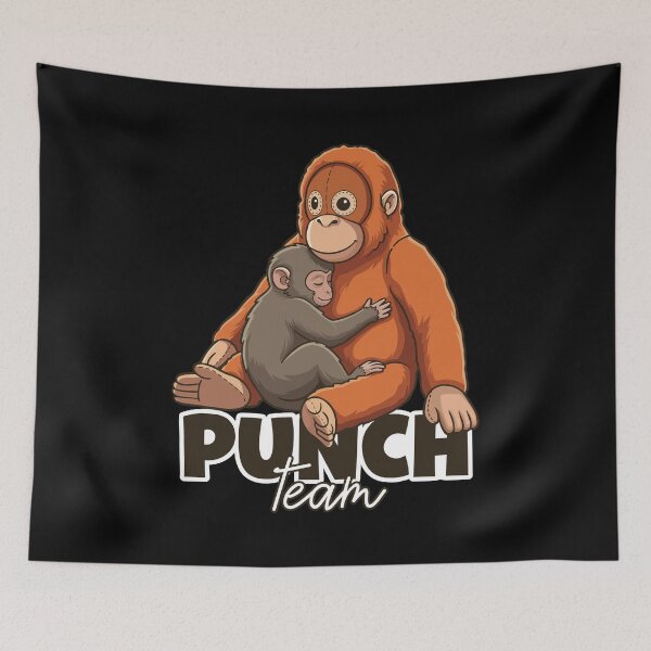 Item preview, Team Punch Monkey - Baby Monkey designed and sold by Zerhof.