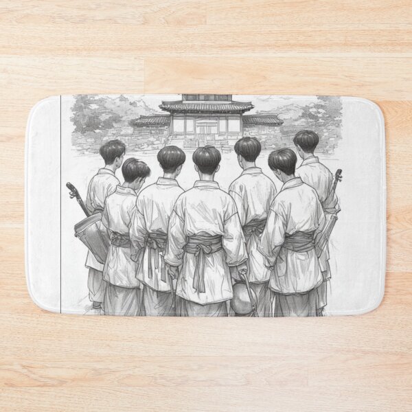 Artikelvorschau, BTS HANBOK DREAMSCAPE ARMY FAN DESIGN entworfen und verkauft von kpop-fandom.