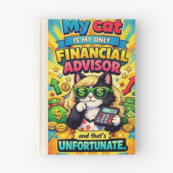 Item preview, My cat is my financial advisor: Ironic humor designed and sold by EsenciaZen.