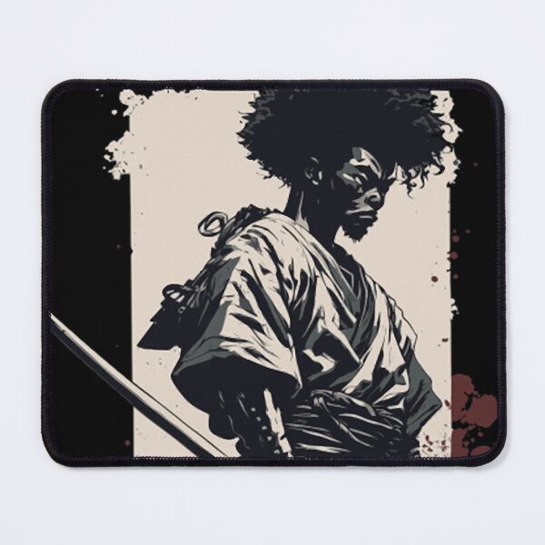Item preview, Afro-American Samurai designed and sold by DILSHAMART.