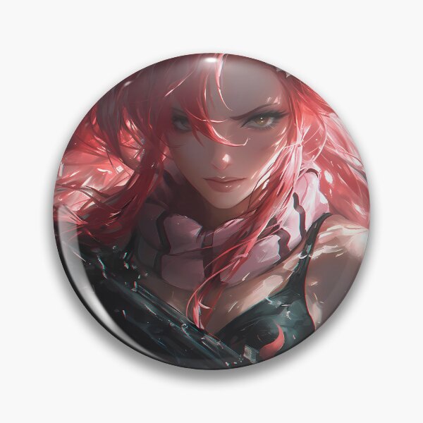 Item preview, Yoko Littner Gurren Lagann Red Hair Rebel Stare designed and sold by PMartistStudio.