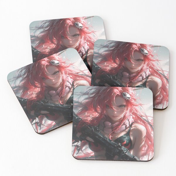 Item preview, Yoko Littner Gurren Lagann Red Hair Rebel Stare designed and sold by PMartistStudio.