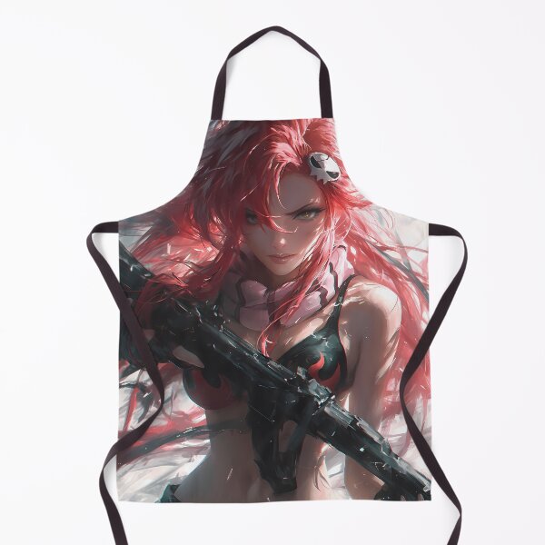 Item preview, Yoko Littner Gurren Lagann Red Hair Rebel Stare designed and sold by PMartistStudio.