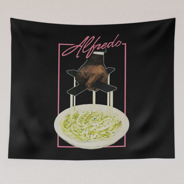 Item preview, Alfredo Fettuccine T-Shirt designed and sold by WUSP.