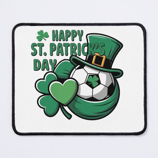 Item preview, Lucky Irish Soccer Theme St. Patrick’s Day designed and sold by QuiteOrbit.