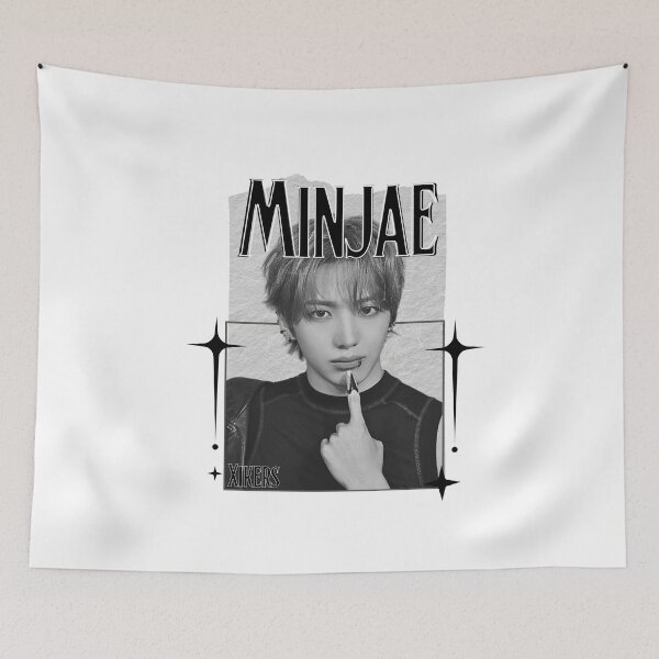 Item preview, Xiker Minjae Member Kpop Boy Group Portrait korean boy group kpop idol designed and sold by HELL0WBELLO.