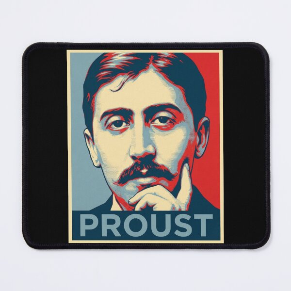 Item preview, Marcel Proust Hope Style Retro Poster Art designed and sold by Anya Byron.