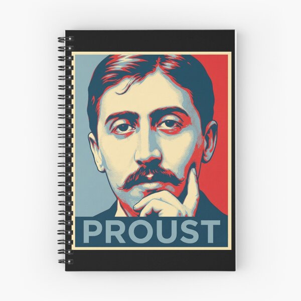 Item preview, Marcel Proust Hope Style Retro Poster Art  designed and sold by Anya Byron.
