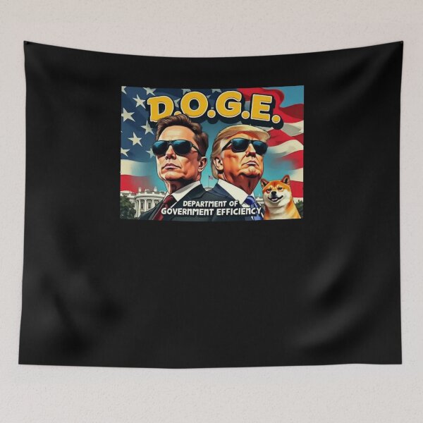 Item preview, Doge Elon Trump  designed and sold by lowmza.