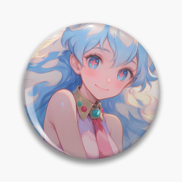 Item preview, Nia Teppelin Gurren Lagann Pastel Clouds Dreamy Smile designed and sold by PMartistStudio.