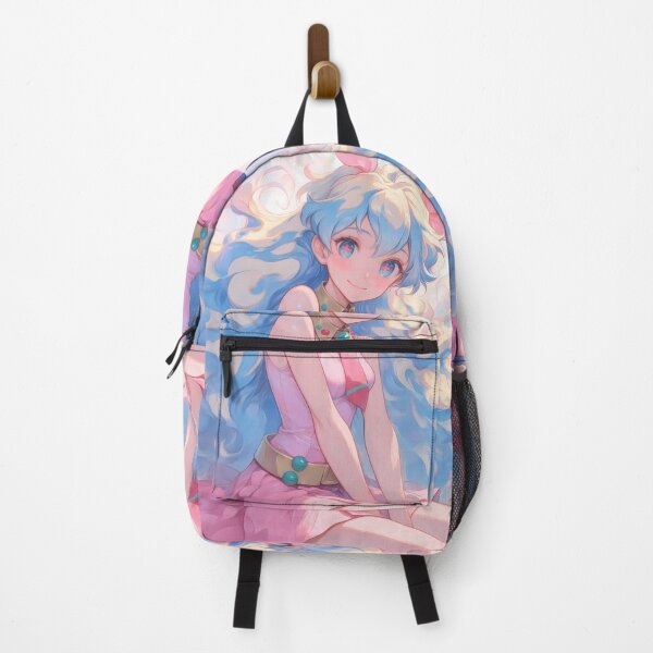 Item preview, Nia Teppelin Gurren Lagann Pastel Clouds Dreamy Smile designed and sold by PMartistStudio.